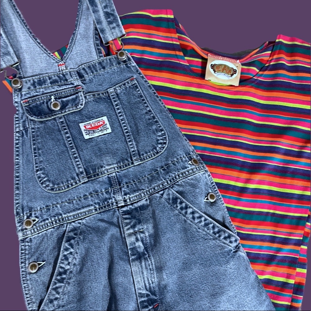 🔮Ikeda Overalls Vintage OUTFIT BUNDLE🔮
